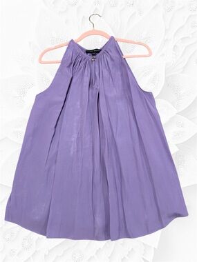 Catherine Malandrino Lavender Halter Camisole